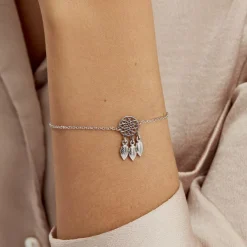 Histoire d'Or Bracelet Ida Argent Blanc Discount