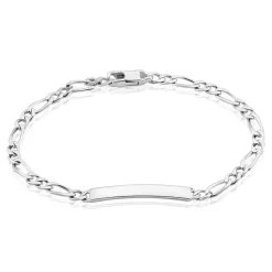Histoire d'Or Bracelet Identité Argent Blanc Vila Clearance