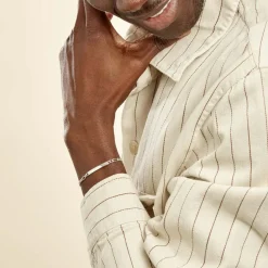 Histoire d'Or Bracelet Identité Argent Blanc Vila Clearance