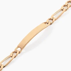 Histoire d'Or Bracelet Identité Bixente Plaqué Or Jaune Clearance