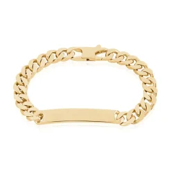 Histoire d'Or Bracelet Identité Clement Plaqué Or Jaune Online