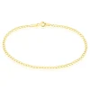 Histoire d'Or Bracelet Identité Etheline Maille Gourmette Or Jaune Best