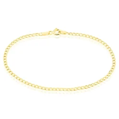 Histoire d'Or Bracelet Identité Etheline Maille Gourmette Or Jaune Best