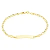 Histoire d'Or Bracelet Identité Fanelia Maille Marine Or Jaune Online