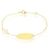 Histoire d'Or Bracelet Identité Gaspardine Maille Forçat Or Jaune Hot