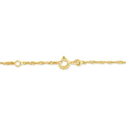 Histoire d'Or Bracelet Identite Bebe Or Jaune Ericka