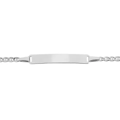 Histoire d'Or Bracelet Identite Bebe Or Blanc Faniela Best