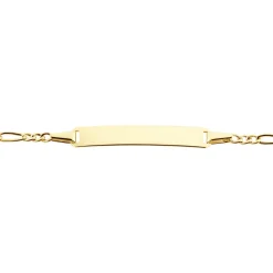 Histoire d'Or Bracelet Identite Bebe Bartolomee or jaune Outlet