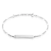 Histoire d'Or Bracelet Identite Bebe Or Blanc Bartolomee Clearance