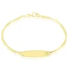 Histoire d'Or Bracelet Identite Bebe Or Jaune Eowyn Best