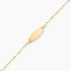 Histoire d'Or Bracelet Identitée Esmaelle Or Jaune Outlet