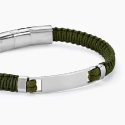 JOURDAN Bracelet Identitée Dikeledi Acier Argenté Online