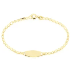 Histoire d'Or Bracelet Identitée Marcel Or Jaune Online