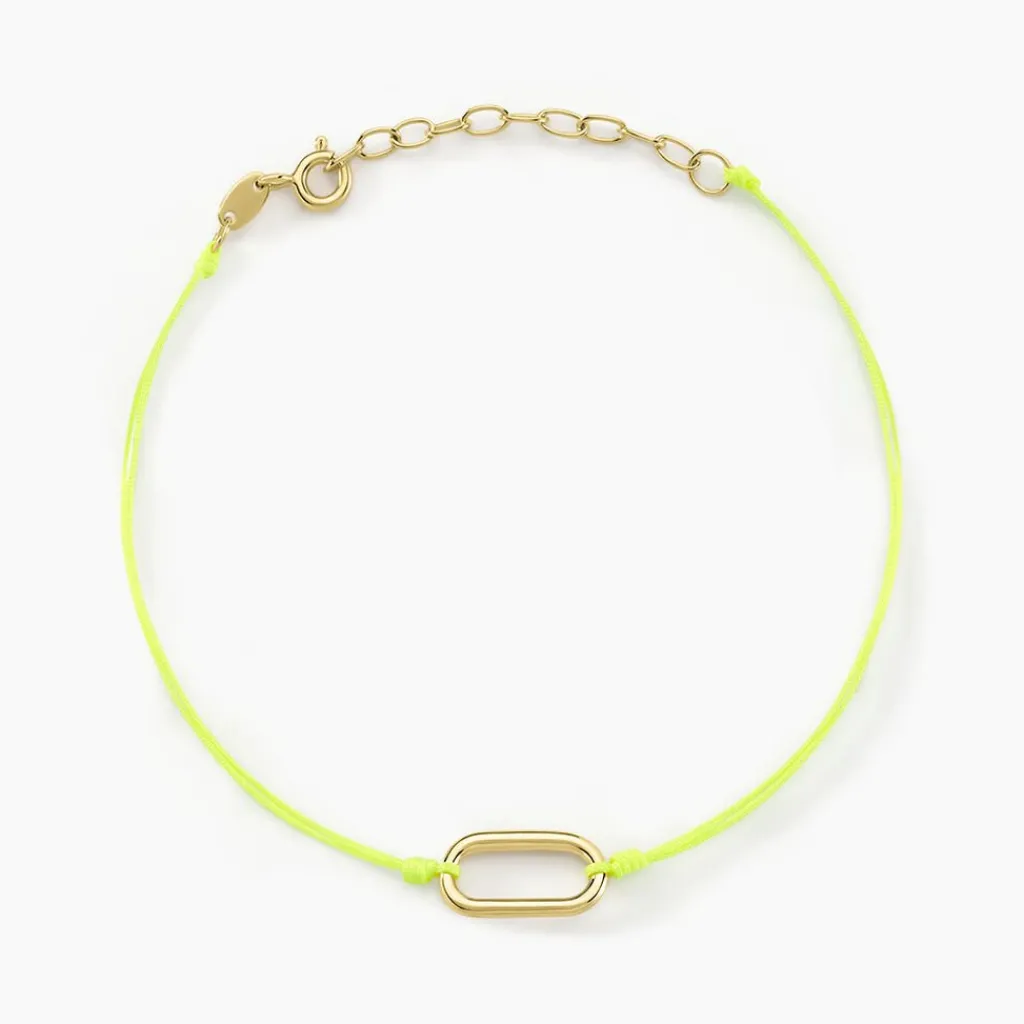 Histoire d'Or Bracelet Infini Pop argent jaune Clearance