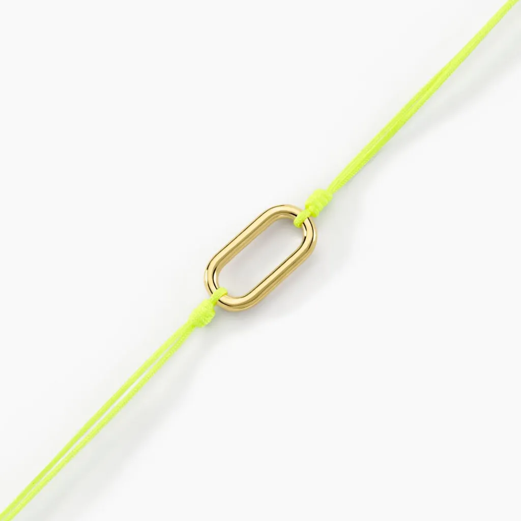Histoire d'Or Bracelet Infini Pop argent jaune Clearance