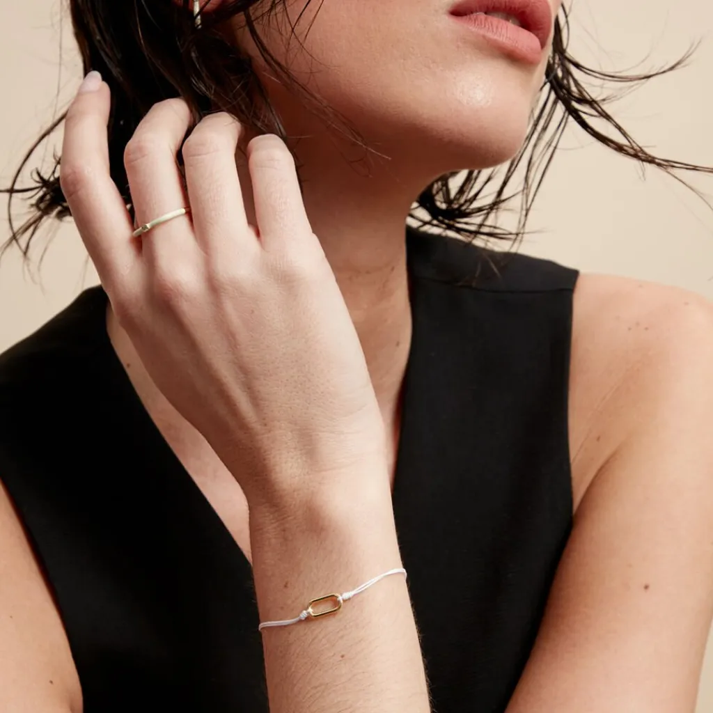 Histoire d'Or Bracelet Infini Pop argent jaune Outlet