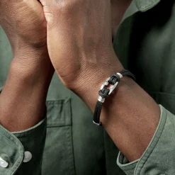 JOURDAN Bracelet Irenee Acier Blanc Outlet