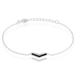 Histoire d'Or Bracelet Irina Argent Blanc Oxyde De Zirconium