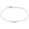 Histoire d'Or Bracelet Irina Argent Blanc Oxyde De Zirconium