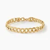 Histoire d'Or Bracelet Iris Or Jaune Maille Gourmette New