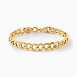 Histoire d'Or Bracelet Iris Or Jaune Maille Gourmette New