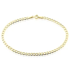 Histoire d'Or Bracelet Iris Or Jaune Maille Gourmette New