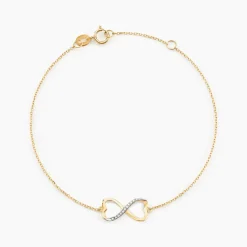 Histoire d'Or Bracelet Irmela or jaune diamant Outlet
