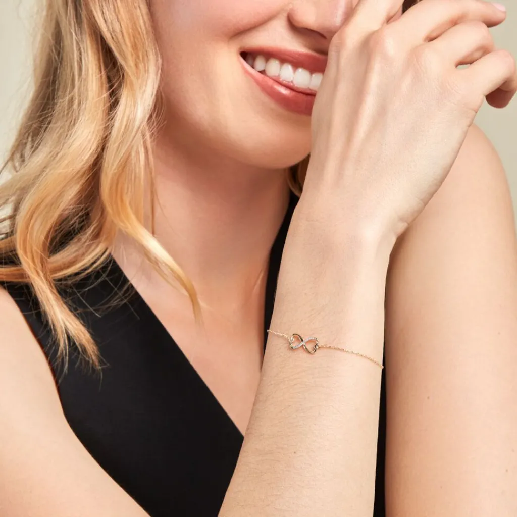 Histoire d'Or Bracelet Irmela or jaune diamant Outlet