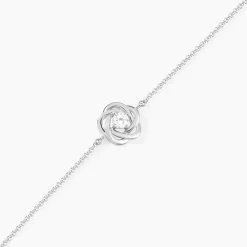 Histoire d'Or Bracelet Irmine Argent Blanc Oxyde De Zirconium Clearance