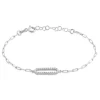Histoire d'Or Bracelet Isabel Argent Blanc Oxyde De Zirconium Outlet