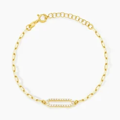 Histoire d'Or Bracelet Isabel Argent Jaune Oxyde De Zirconium Clearance
