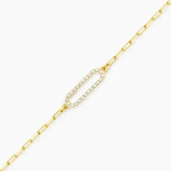 Histoire d'Or Bracelet Isabel Argent Jaune Oxyde De Zirconium Clearance