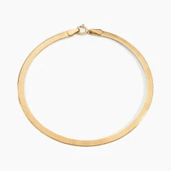 Histoire d'Or Bracelet Ivria Maille Heringbone Or Jaune Outlet