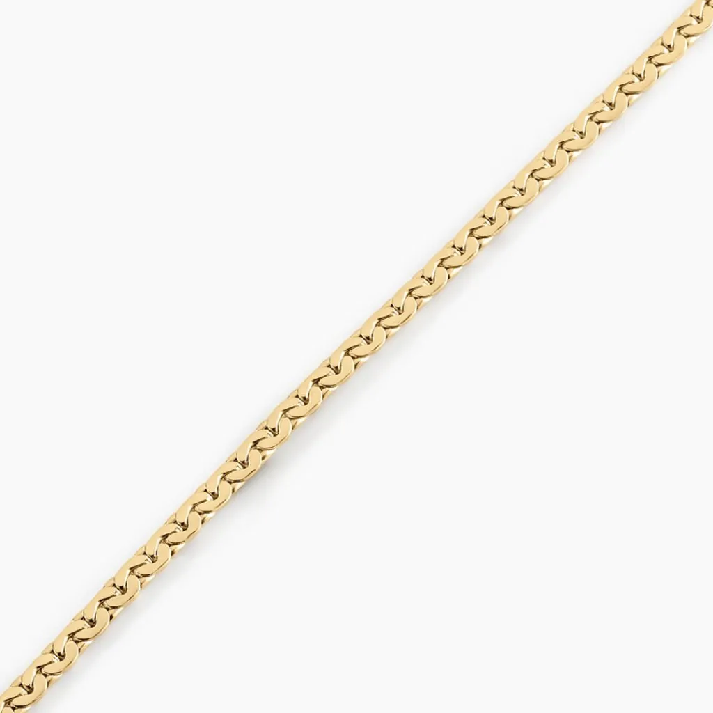 Histoire d'Or Bracelet Ivy Maille Haricot Or Jaune