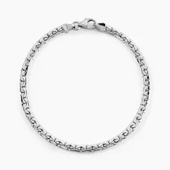 Histoire d'Or Bracelet Ivy Maille Haricot or blanc Sale