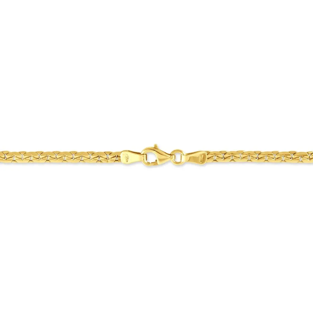 Histoire d'Or Bracelet Ivy Maille Haricot Or Jaune Discount