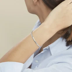 Histoire d'Or Bracelet Ivy Maille Haricot Or Blanc New