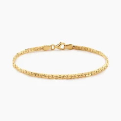 Histoire d'Or Bracelet Ivy Maille Haricot or jaune Best