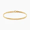 Histoire d'Or Bracelet Ivy Maille Haricot Or Jaune Clearance