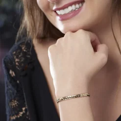 Histoire d'Or Bracelet Ivy Maille Haricot or jaune Outlet