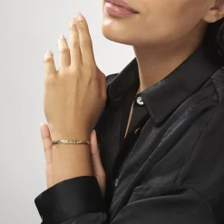 Histoire d'Or Bracelet Ivy Maille Haricot or jaune Sale