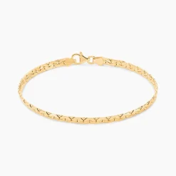 Histoire d'Or Bracelet Ivy Maille Haricot or jaune Clearance