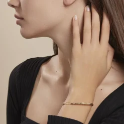 Histoire d'Or Bracelet Ivy Maille Haricot Or Jaune Discount