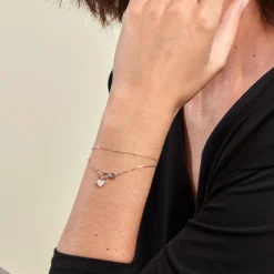 Histoire d'Or Bracelet Ivylou Argent Blanc Best