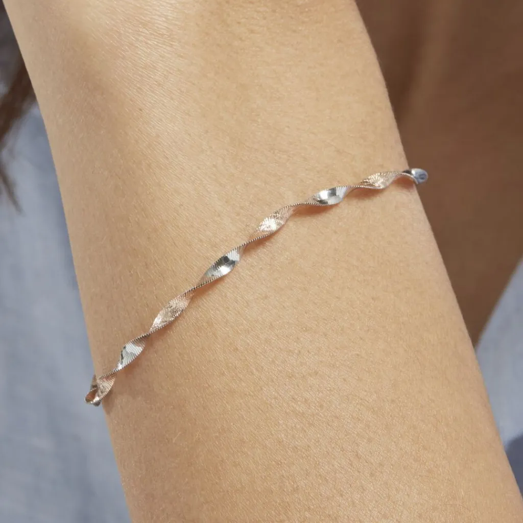 Histoire d'Or Bracelet Izar Torsadee or bicolore Hot