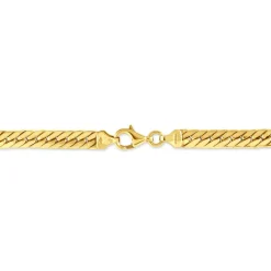 Histoire d'Or Bracelet Izel Maille Anglaise or jaune Discount