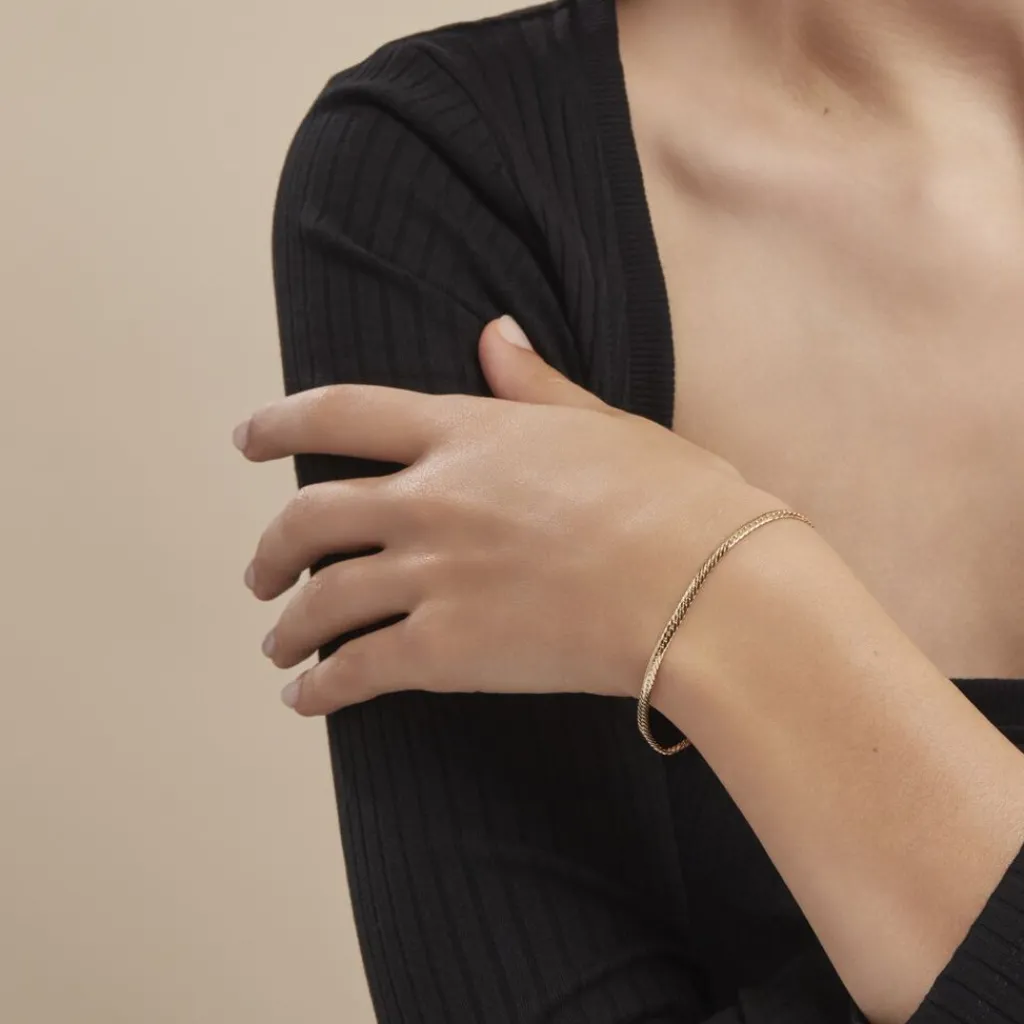 Histoire d'Or Bracelet Izel Maille Anglaise Or Jaune Online