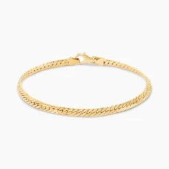 Histoire d'Or Bracelet Izel Maille Anglaise or jaune Discount