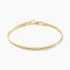 Histoire d'Or Bracelet Izel Maille Anglaise Or Jaune Outlet