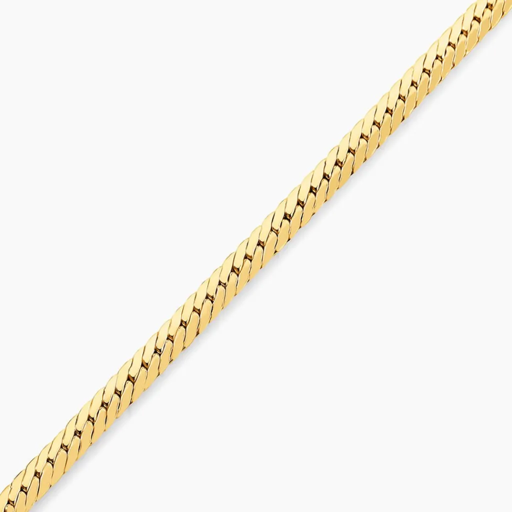 Histoire d'Or Bracelet Izel Maille Anglaise Or Jaune Outlet
